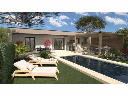 terrain avec maison neuve à vendre