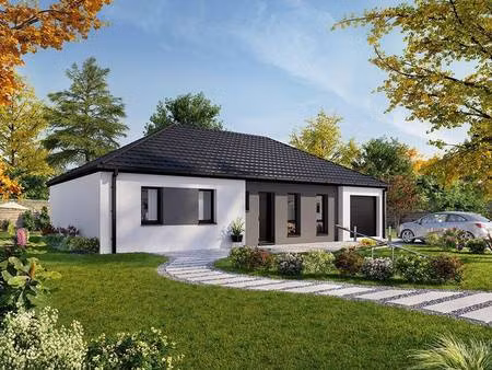terrain avec maison neuve à vendre