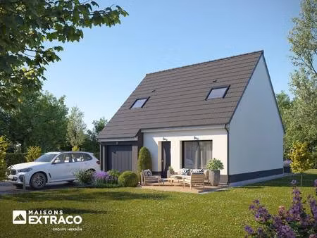 terrain avec maison neuve à vendre