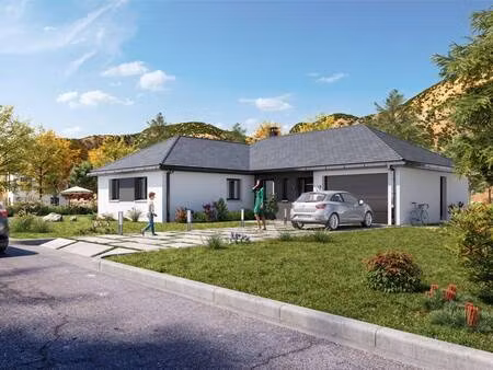 terrain avec maison neuve à vendre