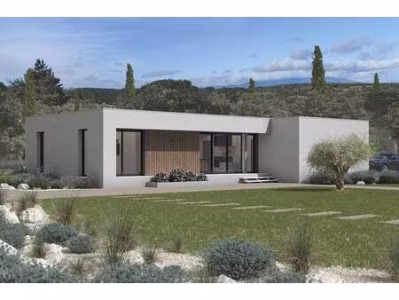 terrain avec maison neuve à vendre
