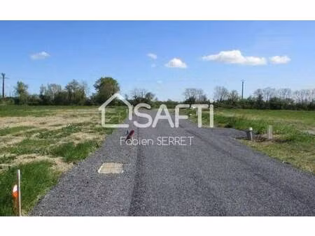 terrain constructible viabilisé à vendre