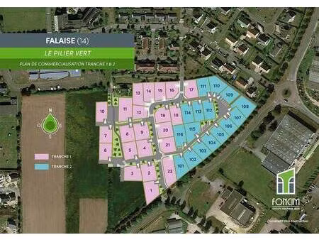 terrain constructible à vendre