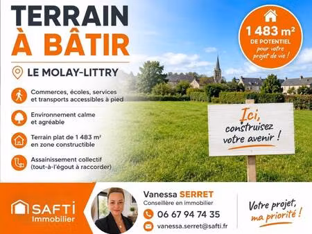 terrain constructible à vendre