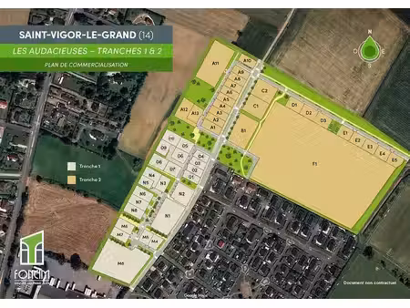 terrain constructible à vendre