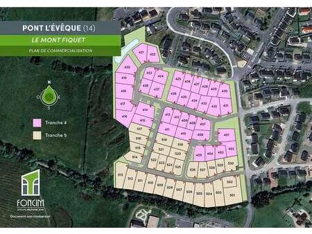 terrain constructible à vendre