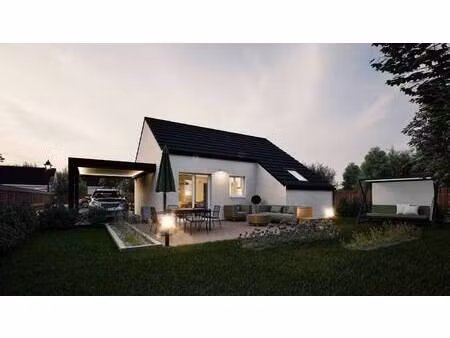 terrain avec maison neuve à vendre