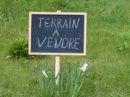 terrain constructible à vendre