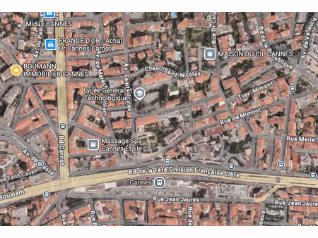 location commerce 123 m² à cannes (06400)