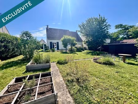 maison de 92 m² habitable sur un jardin clos de plus de 600 m²