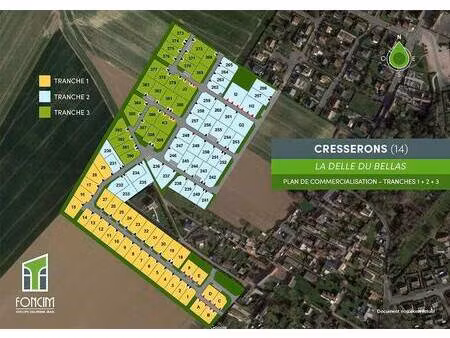 terrain constructible à vendre