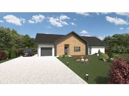 terrain avec maison neuve à vendre