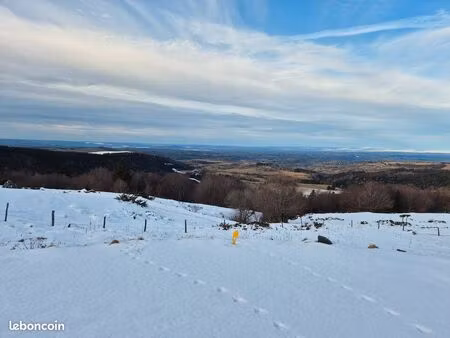 dernier terrain à bâtir en station avec vue magnifique  entièrement viabilisé dédié à la c