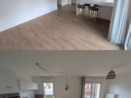 appartement de 57 m² – 2 chambres  balcon et parking – hallennes-lez-haubourdin