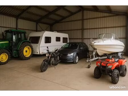 garage  hivernage de véhicules  stokage et garde meuble