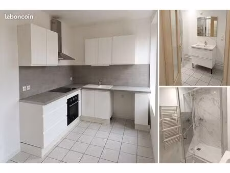 appartement f3 entièrement rénové de 70 m² – 2 chambres – parking – proche gare ter