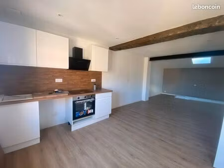 maison 3 pièces rénovée à neuf avec jardin
