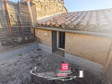 maison de village avec cour  balcon et terrasse - idéale premier achat ou investissement l