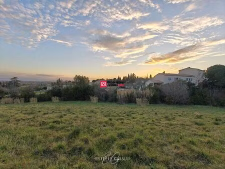 terrain à bâtir caunes minervois 4130 m2