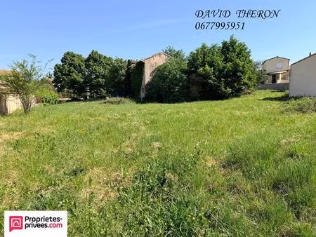 terrain constructible à vendre