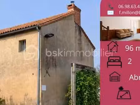 vente maison à argentonnay (79150) : à vendre / 96m² argentonnay