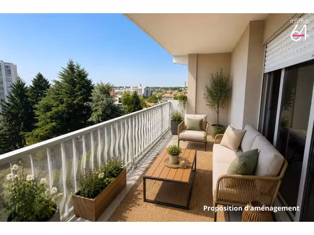 vente appartement 3 pièces 73m2 pau 64000 - - surface privée