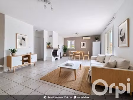 saleilles – villa lumineuse 4 pièces avec jardin  terrasse plein sud et garage