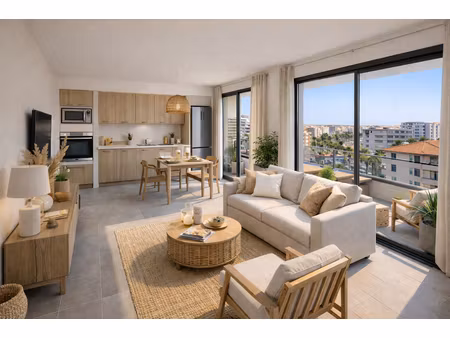vente appartement 3 pièces 60 m² à cavalaire-sur-mer (83240)  368 000 €