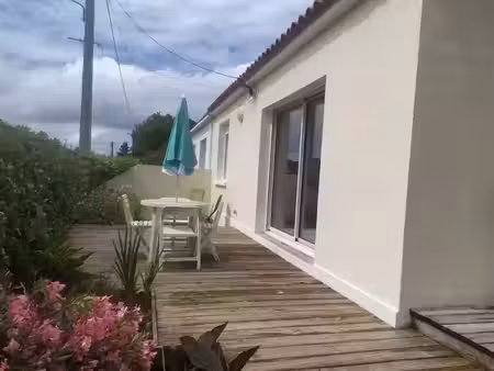 location meublée maison 2 pièces 38 m² à les sables-d'olonne (85100)  600 €