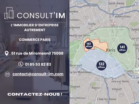 location locaux professionnels 230 m² à saint-ouen (93400)  7 500 €