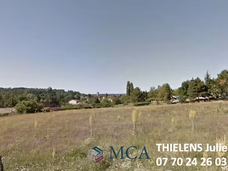 vente terrain 2116 m² villamblard (24140)