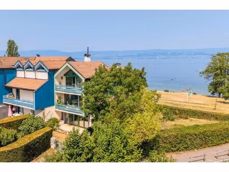 anthy-sur-léman- villa avec accès au lac - place de port - vue lac - 4 chambres