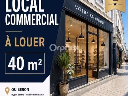 location commerce quiberon 56170 40m²