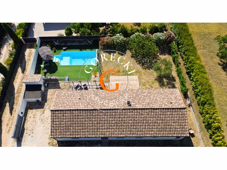 a vendre belle villa récente à blauzac  proche uzès.