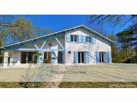maison d'inspiration basque 215 m² - 6 chambres - 5200 m² de terrain - montauban sud /...