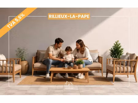 vente appartement neuf 3 pièces 68m2 rillieux-la-pape - 269000 € - surface privée