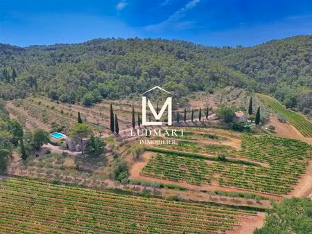 lorgues domaine provençal de 11 hectares avec deux maisons indépendantes  deux piscines ..