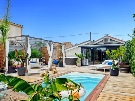 belle maison plain-pied entre ville et mer