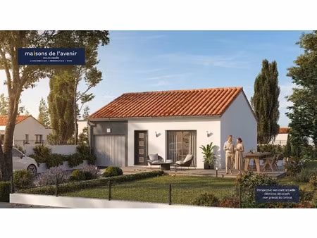 vente maison neuve 3 pièces 60 m² à saint-hilaire-de-chaléons (44680)  224 000 €