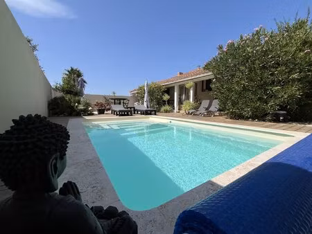 maison 6 pièces - 110m2 avec jardin et piscine