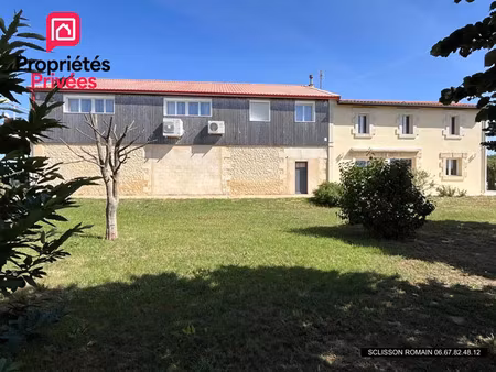 vente maison 9 pièces 364 m² saint-ciers-sur-gironde (33820)