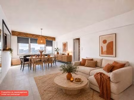 dilbeek: appartement 2 chambres avec bureau