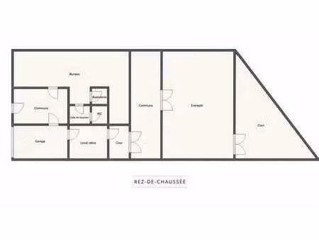 immeuble de rapport 550m² habitable