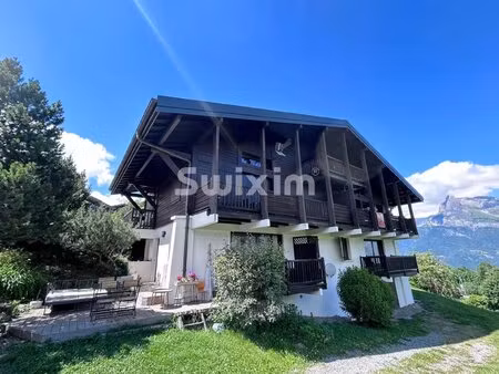 appartement en rez-de-jardin à vendre à combloux.
