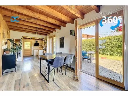 vente chalet 4 pièces 80 m² à saint-paul-en-chablais (74500)  425 000 €
