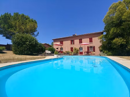 maison d'habitation + 2 gîtes + piscine  proche de caussade et montauban