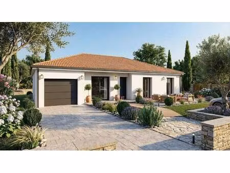 terrain avec maison neuve à vendre