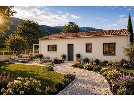 terrain avec maison neuve à vendre