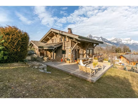 chalet de luxe à vendre à combloux