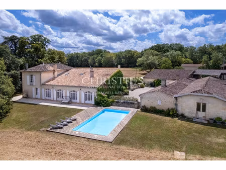 propriété viticole à vendre à créon